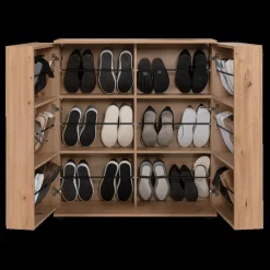 Schoenkasten & Rekken|Ygo Schoenenkast EMILIO Artisan Eik B100