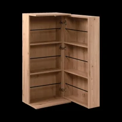 Schoenkasten & Rekken|Ygo Schoenenkast EMILIO Artisan Eik B50