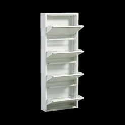 Schoenkasten & Rekken|Ygo Schoenenkast GITTE 4 Laden Wit B51