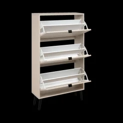 Schoenkasten & Rekken|Ygo Schoenenkast MADDIE Cappuccino B70