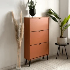 Schoenkasten & Rekken|Ygo Schoenenkast MADDIE Terracotta B70