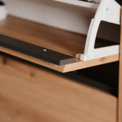 Schoenkasten & Rekken|Ygo Schoenenkast ROCKY Artisan Eik/Antraciet