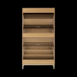 Schoenkasten & Rekken|Ygo Schoenenkast TRIASO Naturel