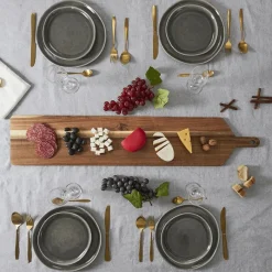 Tafelaccessoires|Servies|Ygo Serveerplank ACARA Acacia Bruin