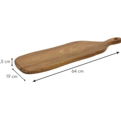 Tafelaccessoires|Servies|Ygo Serveerplank ACARA Acacia Bruin XL