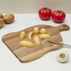 Tafelaccessoires|Servies|Ygo Serveerplank ACARA Acacia Bruin Breed