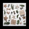 Tafellinnen & -Textiel|Kerst|Ygo Serviet NATURAL CHRISTMAS S/20