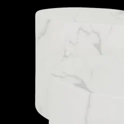 Salontafels & Bijzettafels|Ygo Set van 2 Salontafels RIKA Wit Carrara Marmer