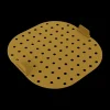 Kookaccessoires|Bakaccessoires|Ygo Silicone Bakmat Airfryer AIRY Vierkant Oker