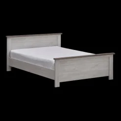 Slaapkamers|Ygo Slaapkamer JASNA: Kleerkast Draaideuren B225 + Bed 160x200 + 2x Nachttafel