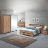 Slaapkamers|Ygo Slaapkamer PIPPA: Kleerkast 220cm + Bed 160x200 + 2x Nachttafel B58