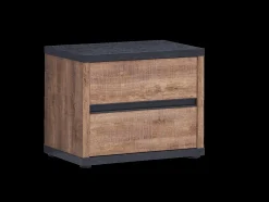 Slaapkamers|Ygo Slaapkamer PIPPA: Kleerkast 220cm + Bed 160x200 + 2x Nachttafel B58