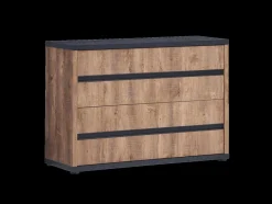 Slaapkamers|Ygo Slaapkamer PIPPA: Kleerkast 220cm + Bed 140x200 + 2x Nachttafel B58