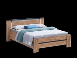 Slaapkamers|Ygo Slaapkamer PIPPA: Kleerkast 220cm + Bed 140x200 + 2x Nachttafel B58