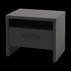 Slaapkamers|Ygo Slaapkamer WATFORD: Kleerkast 245cm + Bed 160x200 + 2x Nachttafels + Commode