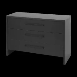 Slaapkamers|Ygo Slaapkamer WATFORD: Kleerkast 245cm + Bed 160x200 + 2x Nachttafels + Commode