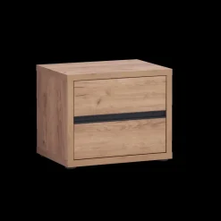 Slaapkamers|Ygo Slaapkamer ZELDA: Kleerkast 240cm + Bed 180x200 + Commode + 2x Nachttafel B58