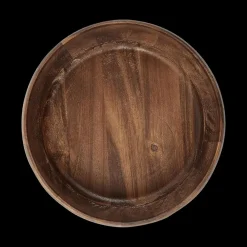 Tafelaccessoires|Servies|Ygo Slakom ACARA Rond Acacia Bruin