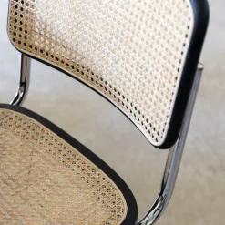 Stoelen|Ygo Sledestoel GUSTAV Beech Wood Black