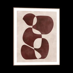 Wanddecoratie|Ygo Slim Frame Wood Imagination Earth