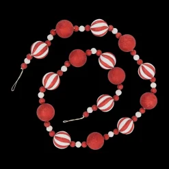 Kerst|Ygo Slinger ELWOOD met Ballen Wit/Rood