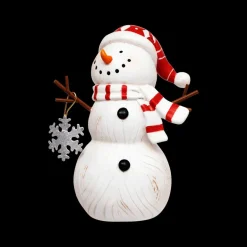 Kerst|Ygo Sneeuwman BIXBY Poly Wit/Rood