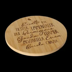 Keukenaccessoires|Kookaccessoires|Ygo Snijplank KAROLO Kaas Rond Bamboe