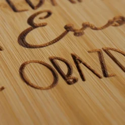 Keukenaccessoires|Kookaccessoires|Ygo Snijplank KAROLO Kaas Rond Bamboe