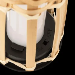 Lichtboxen & Lichtslingers|Ygo Solar Tuinfakkel BALIZA Bamboe Naturel