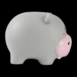 Decoratieve Accessoires|Woondecoratie|Ygo Spaarpot HIPPO Grijs