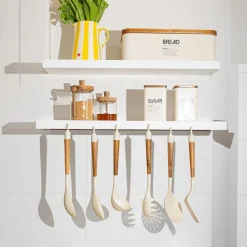 Kookaccessoires|Bakaccessoires|Ygo Spaghettilepel DOROTA Beige/Hout