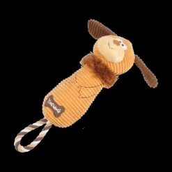 Huisdierspeelgoed|Ygo Speeltje LAIKA Hond Geel