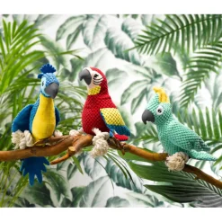 Huisdierspeelgoed|Ygo Speeltje PELUCHE Papegaai Rood