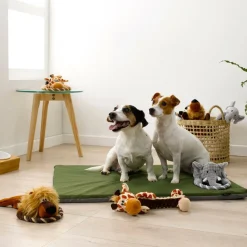 Huisdierspeelgoed|Ygo Speeltje SUZIE Koord Giraf Oranje