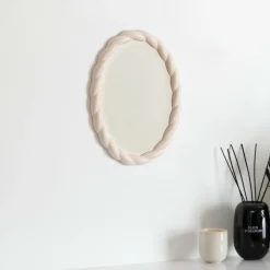 Spiegels|Spiegels|Ygo Spiegel ABBE Ovaal Beige
