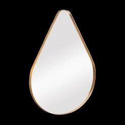 Spiegels|Spiegels|Ygo Spiegel BRITS Druppel Metaal Goud