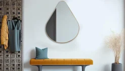 Spiegels|Spiegels|Ygo Spiegel BRITS Druppel Metaal Goud