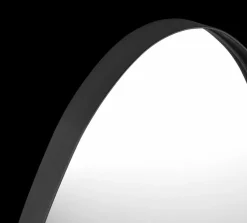 Spiegels|Spiegels|Ygo Spiegel BRITS Organanisch L Metaal Zwart