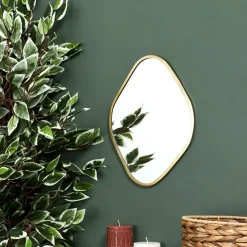 Spiegels|Spiegels|Ygo Spiegel CONTREZI Assimetri Met. Goud