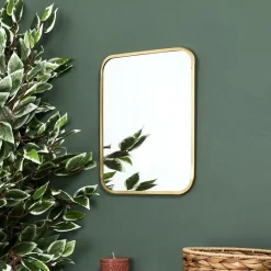 Spiegels|Spiegels|Ygo Spiegel CONTREZI Rechthoekig Met. Goud