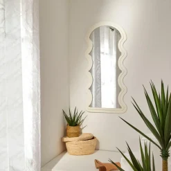 Spiegels|Spiegels|Ygo Spiegel EMILIE Organ. Wit