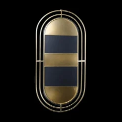 Spiegels|Spiegels|Ygo Spiegel HAIDIM Ovaal Met. Goud