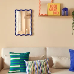 Spiegels|Spiegels|Ygo Spiegel JUDYN Golvend Blauw XL