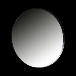Spiegels|Spiegels|Ygo Spiegel KROES Metaal Zwart Ø115cm