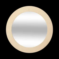 Spiegels|Spiegels|Ygo Spiegel LAGOON Ø78 Travertijnlook