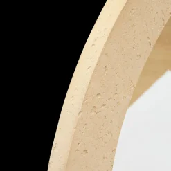 Spiegels|Spiegels|Ygo Spiegel LAGOON Ø78 Travertijnlook