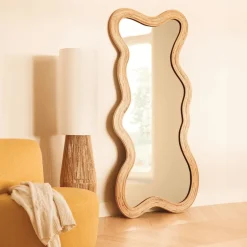 Spiegels|Spiegels|Ygo Spiegel MELSIO Org. Rotan Naturel