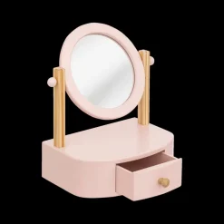 Decoratieve Accessoires|Accessoires|Ygo Spiegel PRINSES M/Opbergvak Roze