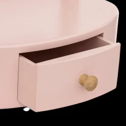 Decoratieve Accessoires|Accessoires|Ygo Spiegel PRINSES M/Opbergvak Roze