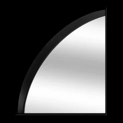 Spiegels|Spiegels|Ygo Spiegel SELIONA Ovaal Met. Zwart